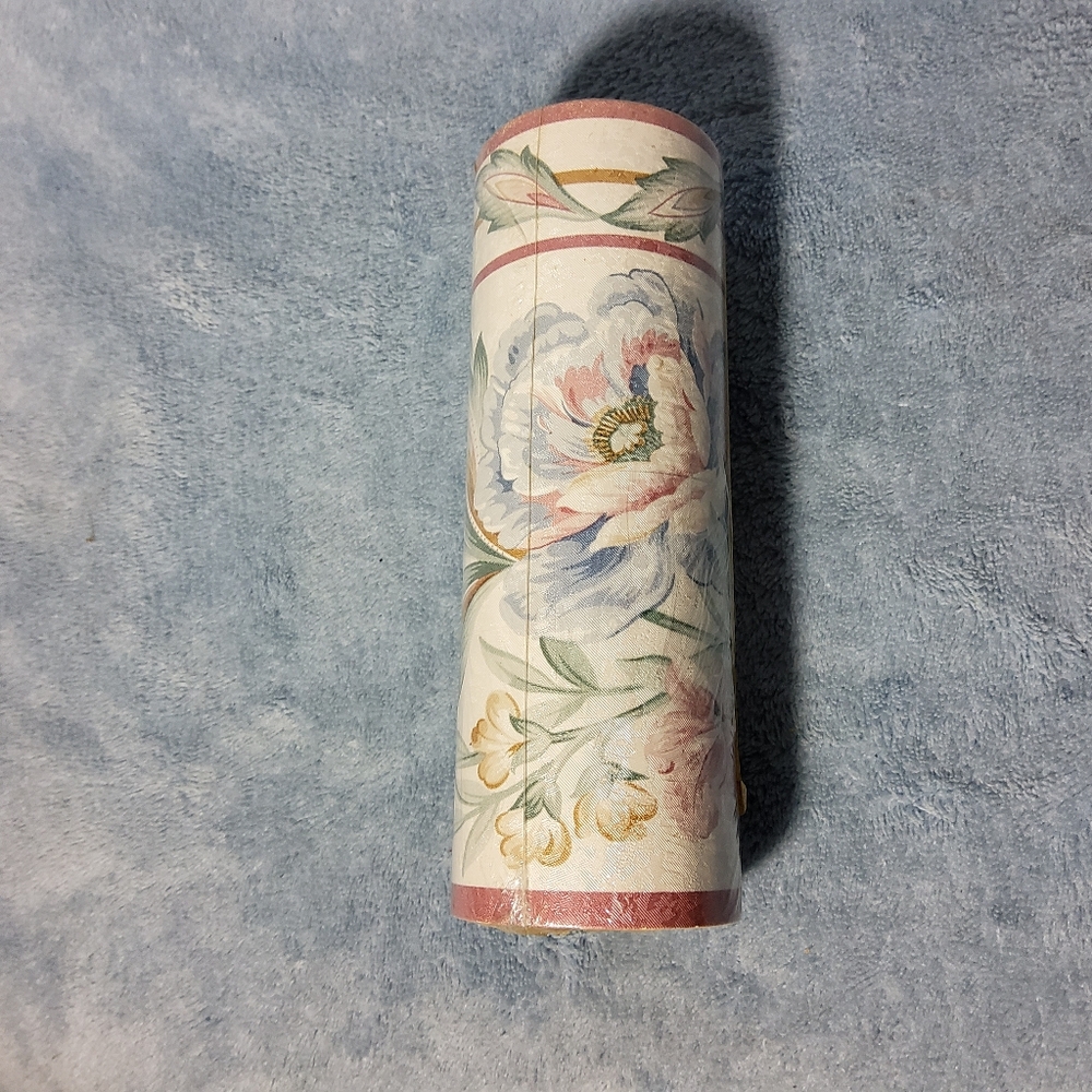 Vintage Floral Wallpaper Border Pink Blue Flowers Victorian Rose Garden WB5141